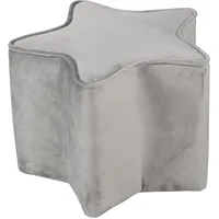 roba Kinderhocker Lil Sofa Sternform grau