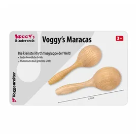 VOGGENREITER Kinder-Maracas Voggys Maracas 1 Paar braun