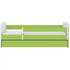 raumhirsch furniture Kinderbett Raumhirsch 80 x 160 cm Holzwerkstoff grün