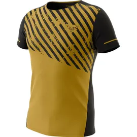 Dynafit alpine kurzarmtrikot braun herren - M
