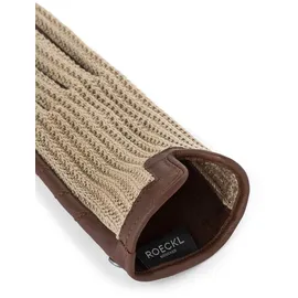 Roeckl Sanremo Fingerhandschuhe Braun 6,5