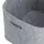 Zeller Aufbewahrungskorb oval 37 x 28 x 25 cm 1-tlg. grau