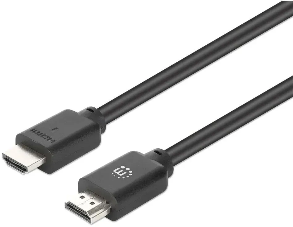 Manhattan 356695 HDMI-Kabel 10 m HDMI Typ A (Standard) Schwarz