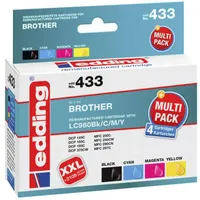 Edding kompatible zu Brother LC-980 CMYK