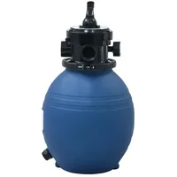 vidaXL Pool-Sandfilter mit 4-Wege Ventil blau 92246