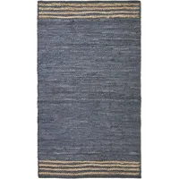 Homescapes FLICKENTEPPICH aus Recycling-Leder 60/90 cm
