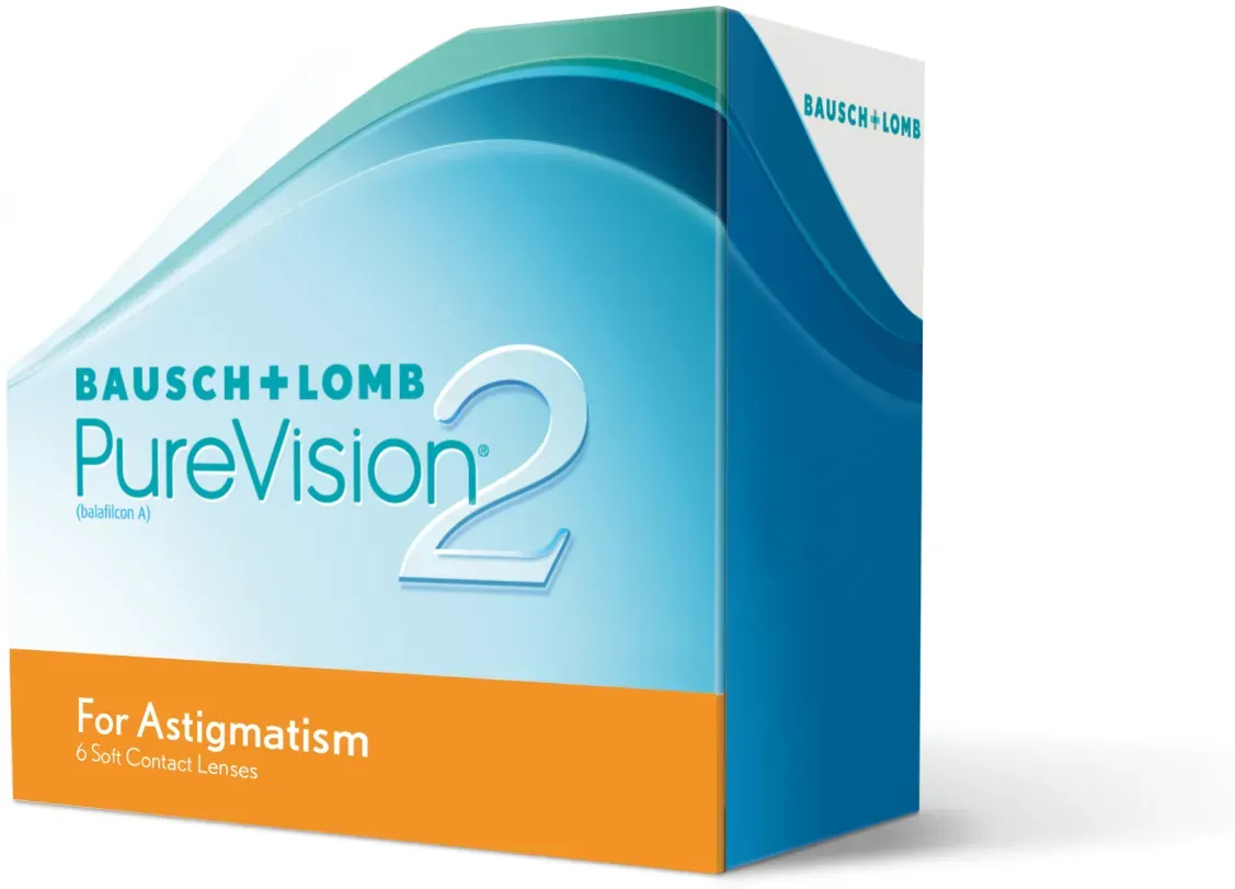 PureVision 2 HD for Astigmatism 6-er - BC:8.9 SPH:+1.00 CYL:-2.25 AX:120