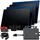 sunniva Balkonkraftwerk Full Black Bifazial 2000/800 W inkl. 4 x 500 W N-Typ Glas-Glas Bifacial Module