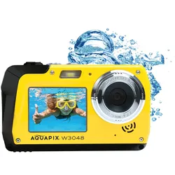 Aquapix W3048 EDGE Unterwasserkamera gelb