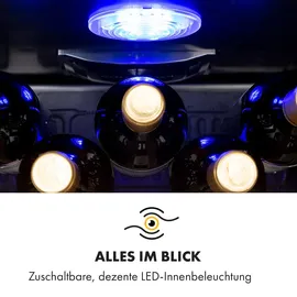 Klarstein Vinamour 48 Uno Weinkühlschrank 128l 48Fl 3 Einschübe 4-18°C