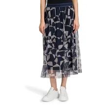 Betty & Co Midirock Damen Blau 38