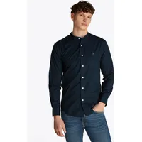 Tommy Hilfiger Flex POPLIN SOLID MAO regular fit, blau
