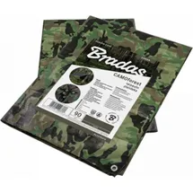 Bradas Gewebe-schutzplane camouflage 90g/qm Größen 3x5 m = 15 m2