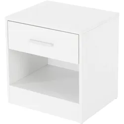 ML-Design Nachttisch Kommode mit Schublade Boxspringbett Nachtschrank Konsole Schrank
