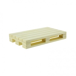 32 Stk. Mini-Holzpalette zum Servieren von Snacks Ref PW210WP2012