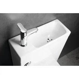 a&n&a aQualine JALTA HYGIE WC-Kombi mit WC-Sitz Weiß