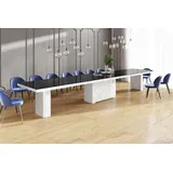 Design Esstisch Tisch HEK-111 XXL ausziehbar 180 bis 468 cm