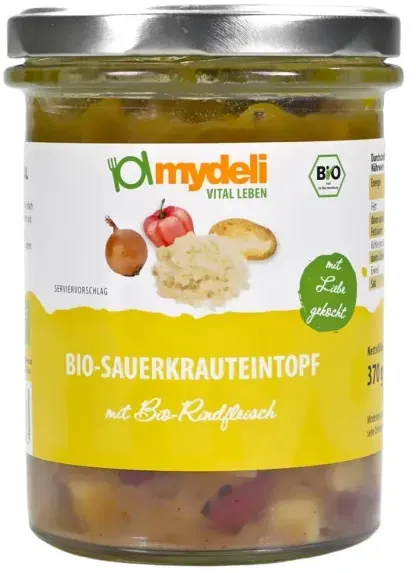 MyDeli Sauerkrauteintopf mit Rind bio