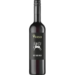 Hirsch Rot und Wild Vegan Rotwein trocken 0,75 l