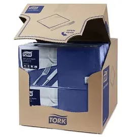 TORK Servietten 32,6 x 33,0 cm, 3-lagig dunkelblau
