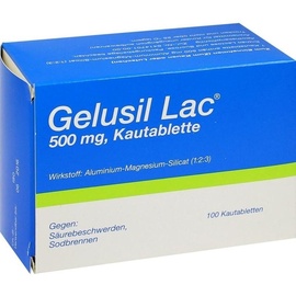 CHEPLAPHARM Arzneimittel GmbH GELUSIL LAC Kautabletten 100 St