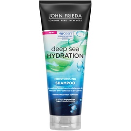 John Frieda Deep Sea Hydration Shampoo Feuchtigkeitsshampoo für coloriertes, trockenes, geschädigtes Haar, 250 ml