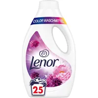 LENOR Color Flüssigwaschmittel Amethyst Blütentraum 25 Waschladungen, Tiefenreinheit auch bei Kaltwäsche & 3-mal länger anhaltende Frische