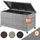 CASARIA Gartenbox Polyrattan Grau