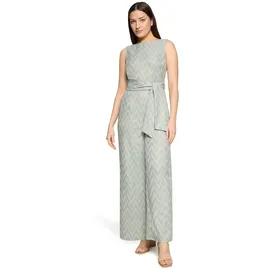 Betty Barclay Damen mit Bindegürtel 48, Blau/Grün - 48W