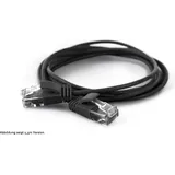 Wantec 7311 Netzwerkkabel Schwarz 0,25 m Cat6a U/UTP (UTP)