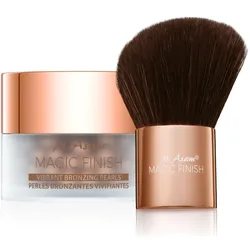 MAGIC FINISH Vibrant Bronzing Pearls Sunkissed & Kabuki Brush Set