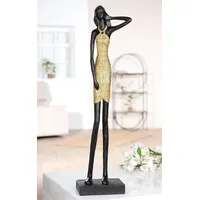 Gilde Afrikafigur Figur Dorada, schwarz