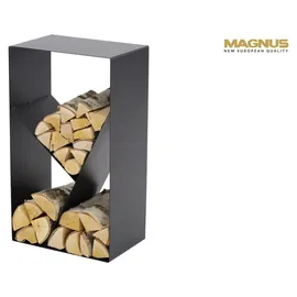 Magnus Kaminholzregal R122 Stahl 45 x 30 x 80 cm Schwarz