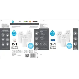 DAFI Classic Wasserfilter weiß 3 St.