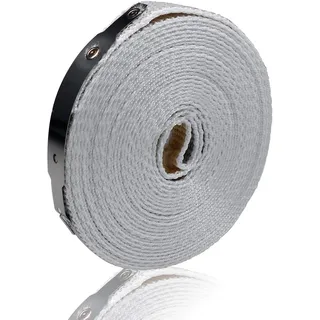 Rolladengurt Reparaturset Rollogurt Verbinder für Minigurt bis 15mm Grau/Beige Wendegurt 2 Stück