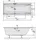 HAK CLEO Rechteckbadewanne 70 x 170 cm (MPNR nicht angegeben)