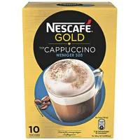 Nescafé Gold Cappuccino Weniger Süß 10 x 12,5 g