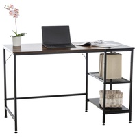 Clp Schreibtisch Oviedo schwarz/braun