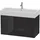 Duravit Waschtischunterschrank 2 Auszüge 98,4 x 54,4 x 45,9 cm Schwarz Hochglanz