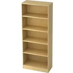 Regal Solid V6000/3 5OH 80x40x200,4cm ahorn - ahorn