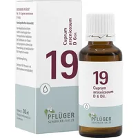 Homöopathisches Laboratorium Alexander Pflüger GmbH & Co. KG Biochemie Pflüger 19 Cuprum arsen. D 6