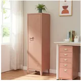 [en.casa] Einzelspind Kurikka 137x38x38 cm Hellbraun