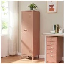 [en.casa] Einzelspind Kurikka 137x38x38 cm Hellbraun