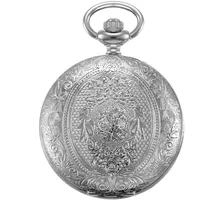 Avaner Taschenuhr für Damen Herren, Analog Quarzwerk Pocket Watch mit arabischen Ziffern, 24H Hilfs-Skala Graviertem Blumen Uhrkette als Weihnachten Geschenk Silber AN019-06
