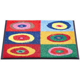 Wash+Dry Wash & Dry Fußmatte Sergej 40 x 60 cm Polyamid Bunt