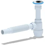 Belvit Siphon Flex für Waschtisch/Waschbecken Flaschensiphon Ablaufgarnitur 1 1/4" 32ø