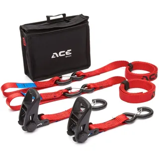 ACEBIKES Zurrgurt-Set Premium mit Ratsche