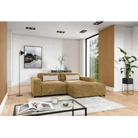 Fun Möbel Ecksofa Designersofa ROMY XS in Stoff Enjoy