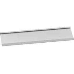 Hager FKH7035 Bodenhalterung aus Stahlblech für Flachkette Länge 0,5m lichtgrau.Zur Fixierung der Flachkette am Boden.