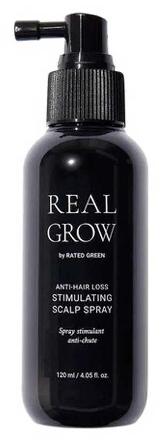 Rated Green Real Grow Anti Hair Loss Stimulating Scalp Spray (120 ml)